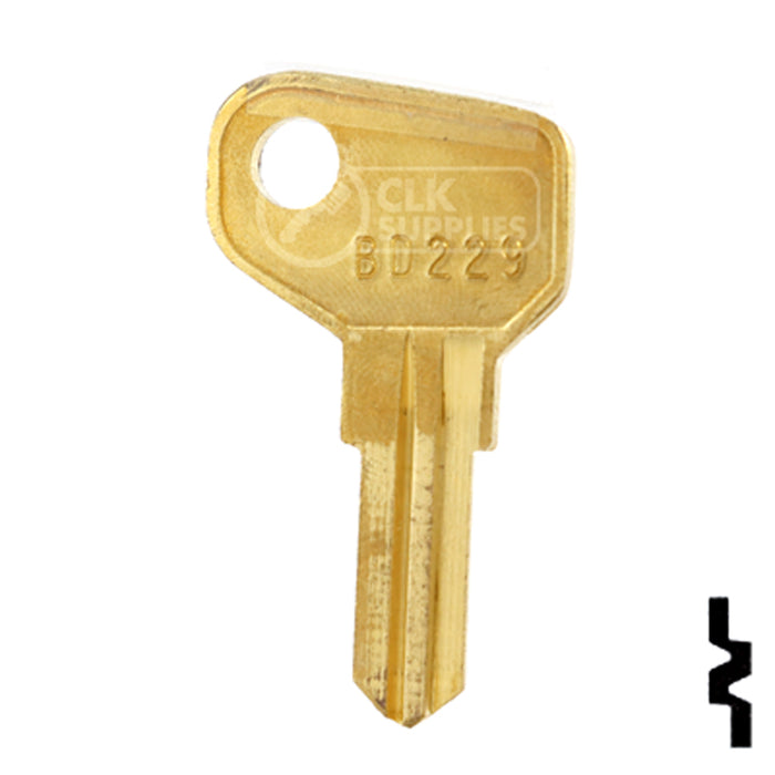 Uncut Key Blank | ARFE | BD229 Office Furniture-Mailbox Key Framon Manufacturing Company, Inc