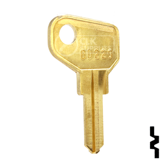 Uncut Key Blank | ARFE | BD229 Office Furniture-Mailbox Key Framon Manufacturing Company, Inc