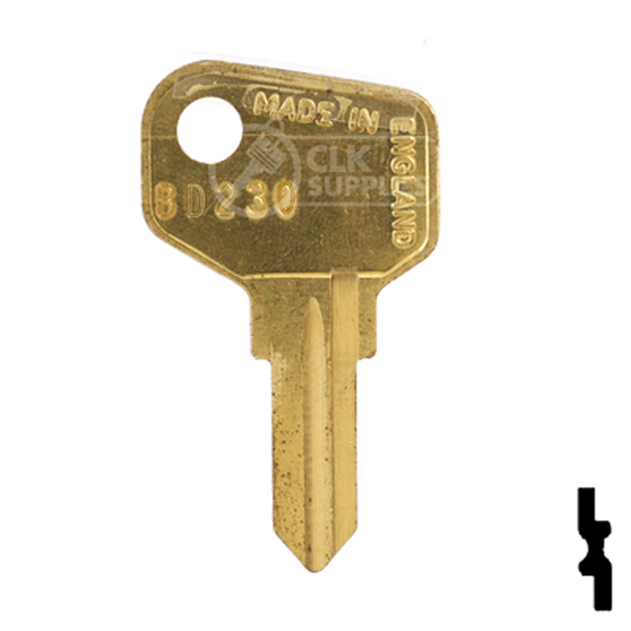 Uncut Key Blank | ARFE, Keya, Simca | BD230 Office Furniture-Mailbox Key Framon Manufacturing Company, Inc