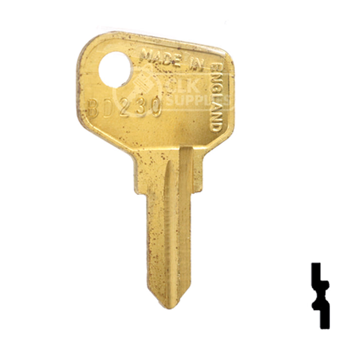 Uncut Key Blank | ARFE, Keya, Simca | BD230 Office Furniture-Mailbox Key Framon Manufacturing Company, Inc