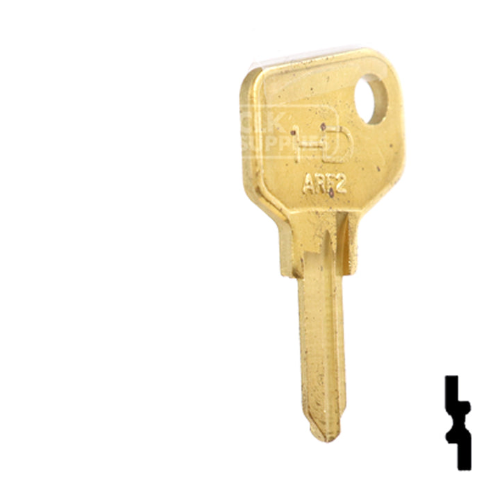 Uncut Key Blank | ARFE, Keya, Simca | BD230 Office Furniture-Mailbox Key Framon Manufacturing Company, Inc