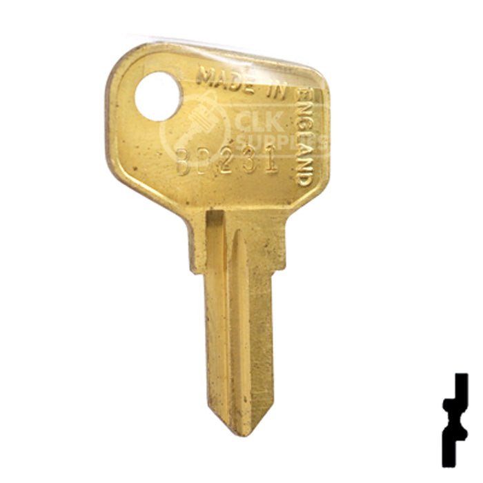 Uncut Key Blank | ARFE, Keya, Simca | BD231 Office Furniture-Mailbox Key Framon Manufacturing Company, Inc