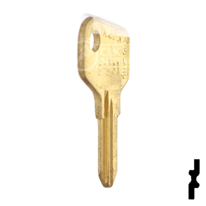 Uncut Key Blank | ARFE, Keya, Simca | BD231 Office Furniture-Mailbox Key Framon Manufacturing Company, Inc