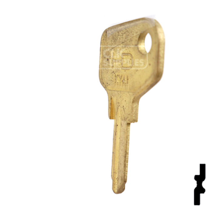 Uncut Key Blank | ARFE, Keya, Simca | BD231 Office Furniture-Mailbox Key Framon Manufacturing Company, Inc