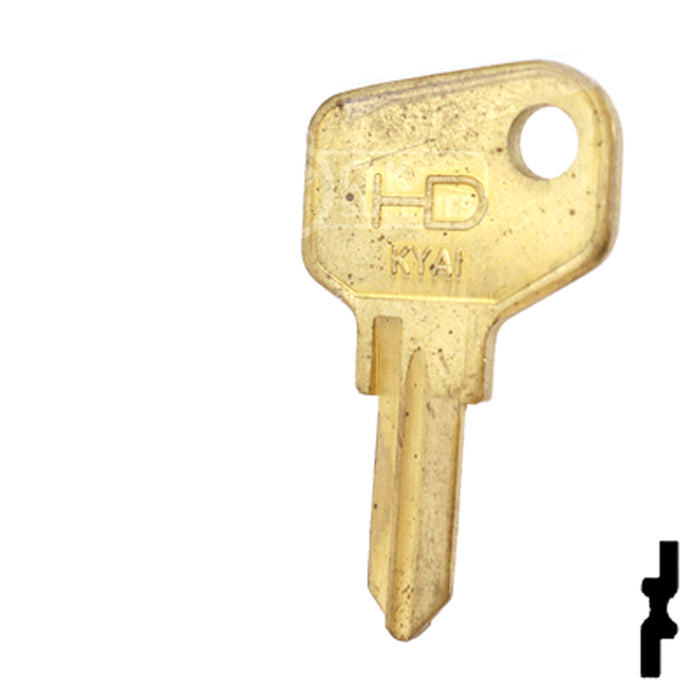 Uncut Key Blank | ARFE, Keya, Simca | BD231 Office Furniture-Mailbox Key Framon Manufacturing Company, Inc