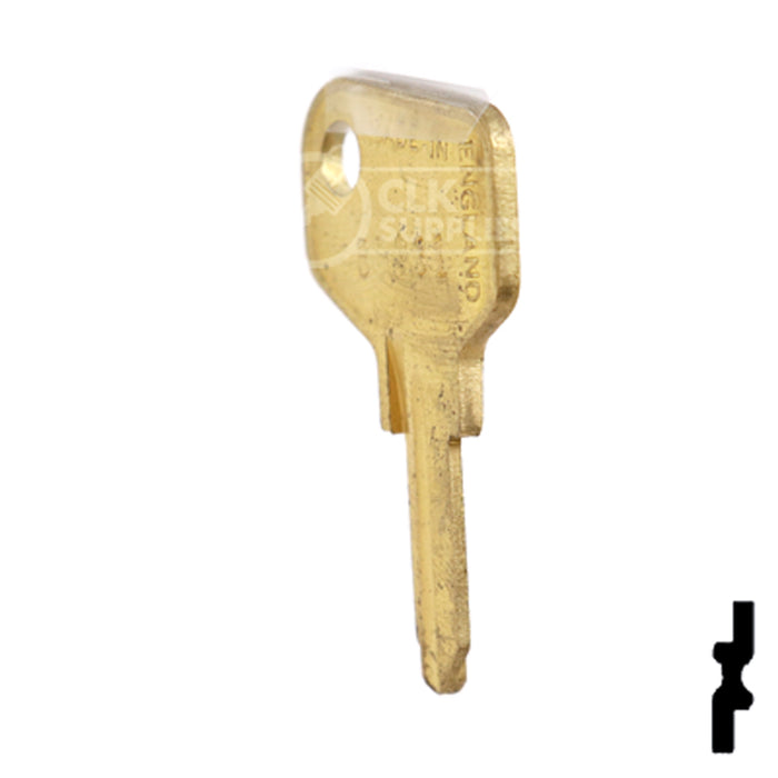 Uncut Key Blank | ARFE, Keya, Simca | BD231 Office Furniture-Mailbox Key Framon Manufacturing Company, Inc