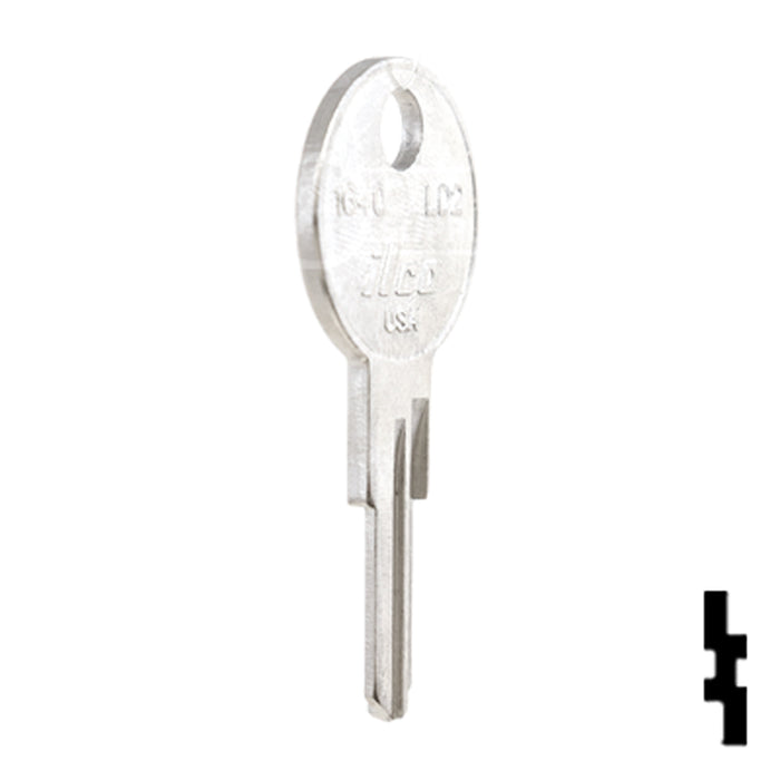 Uncut  Key Blank | Arfe, Larson | 1640, LD2 Office Furniture-Mailbox Key Ilco