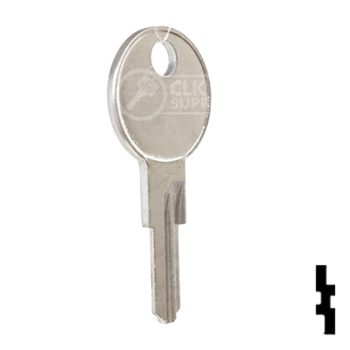 Uncut  Key Blank | Arfe, Larson | 1640, LD2 Office Furniture-Mailbox Key Ilco