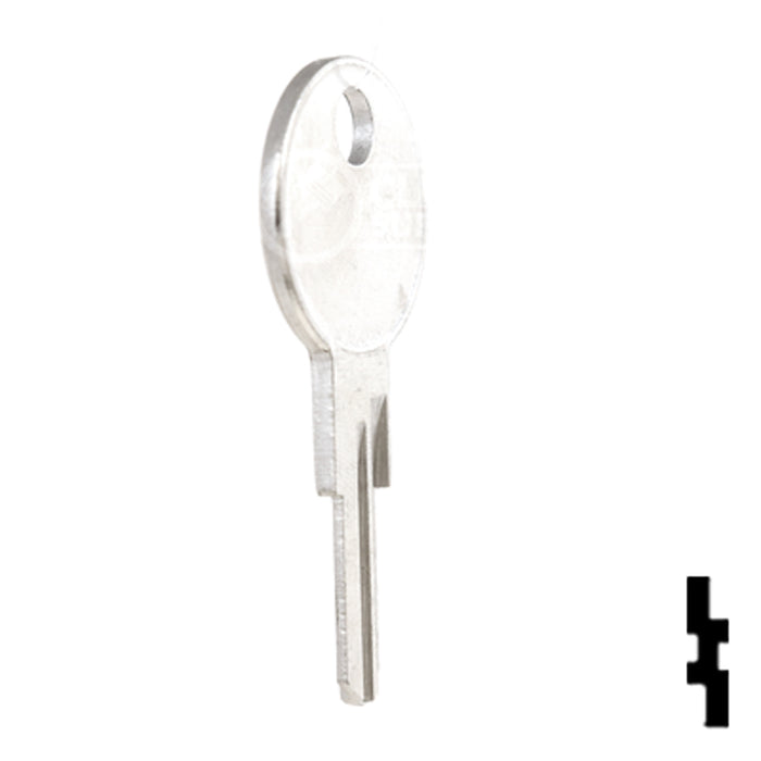 Uncut  Key Blank | Arfe, Larson | 1640, LD2 Office Furniture-Mailbox Key Ilco