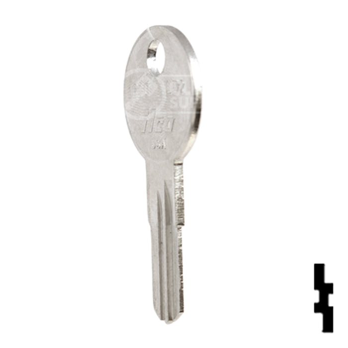 Uncut  Key Blank | Arfe, Larson | 1640, LD2 Office Furniture-Mailbox Key Ilco