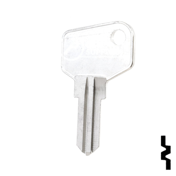 Uncut Key Blank | Arfe Locks | 1635J Office Furniture-Mailbox Key Ilco