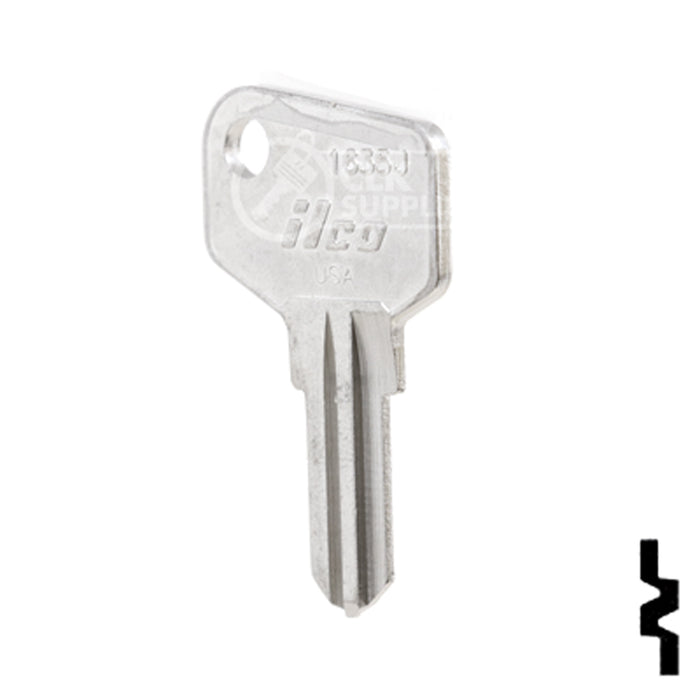 Uncut Key Blank | Arfe Locks | 1635J Office Furniture-Mailbox Key Ilco