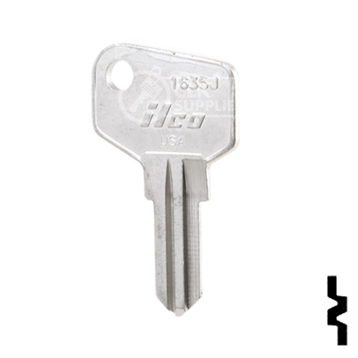 Uncut Key Blank | Arfe Locks | 1635J Office Furniture-Mailbox Key Ilco