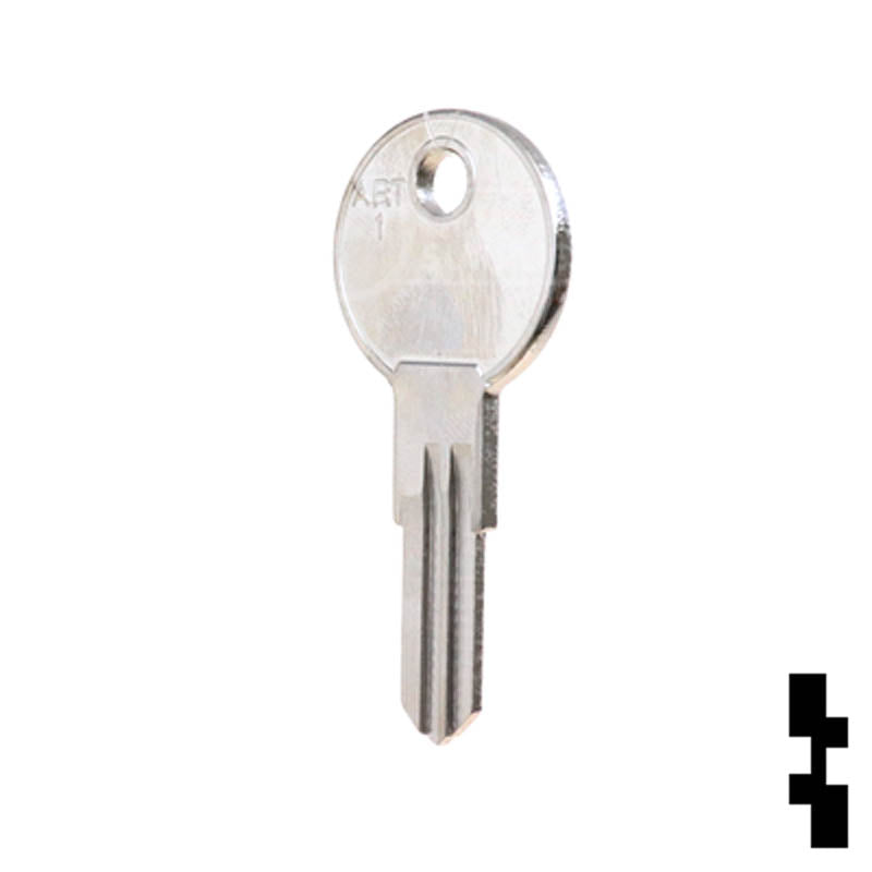 Uncut Key Blank | Armstrong | ART1 Office Furniture-Mailbox Key Ilco