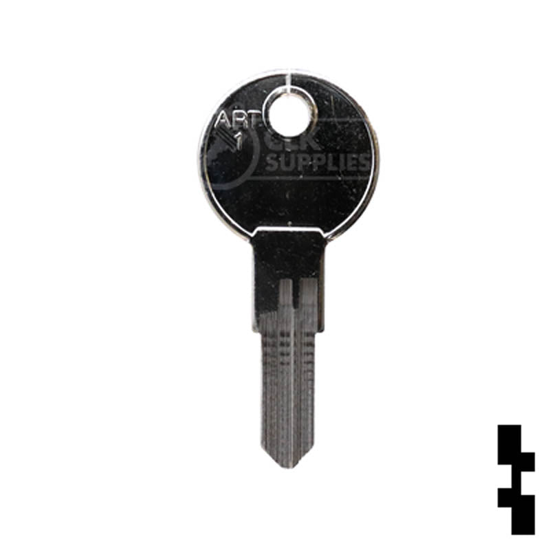 Uncut Key Blank | Armstrong | ART1 Office Furniture-Mailbox Key Ilco