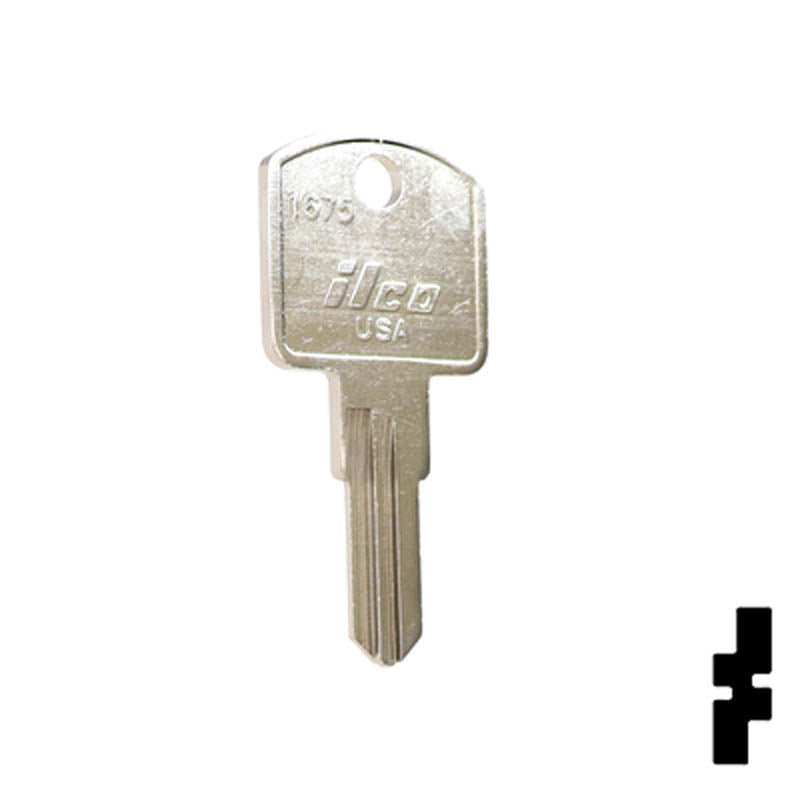 Uncut Key Blank |Armstrong, Evergood | 1675 Office Furniture-Mailbox Key Ilco