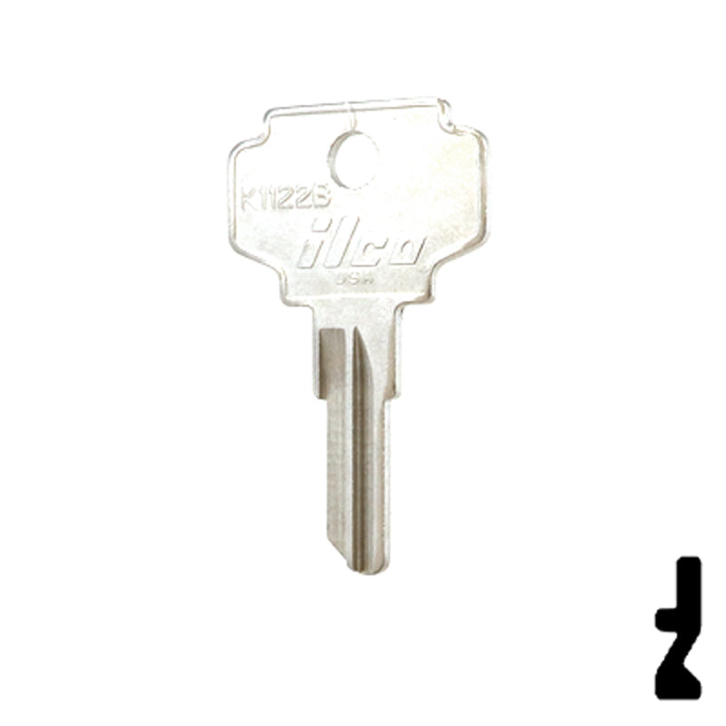 Uncut Key Blank | Bargman | K1122B Office Furniture-Mailbox Key Ilco