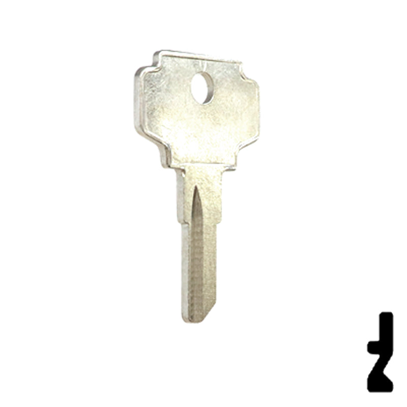 Uncut Key Blank | Bargman | K1122B Office Furniture-Mailbox Key Ilco