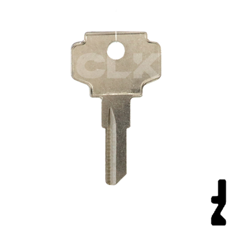Uncut Key Blank | Bargman | K1122B Office Furniture-Mailbox Key Ilco