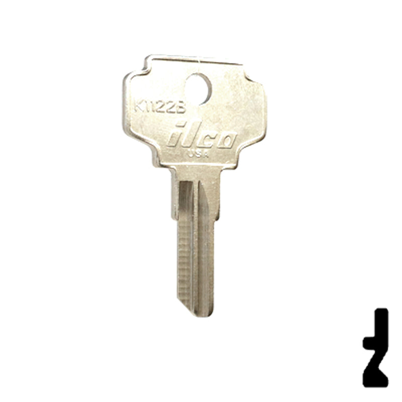 Uncut Key Blank | Bargman | K1122B Office Furniture-Mailbox Key Ilco