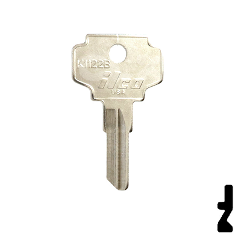 Uncut Key Blank | Bargman | K1122B Office Furniture-Mailbox Key Ilco