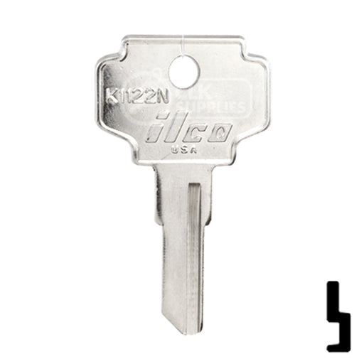 Uncut Key Blank | Bargman | K1122N Office Furniture-Mailbox Key Ilco