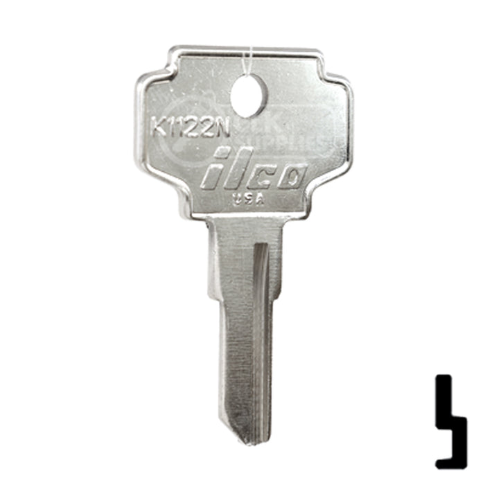 Uncut Key Blank | Bargman | K1122N Office Furniture-Mailbox Key Ilco