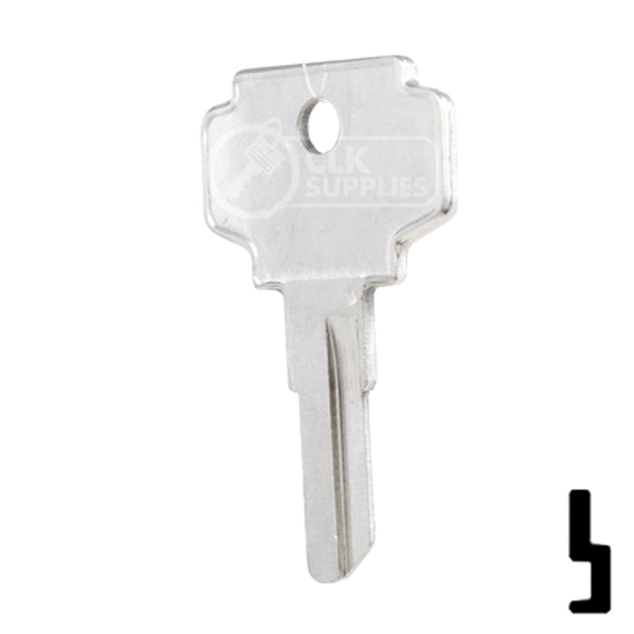 Uncut Key Blank | Bargman | K1122N Office Furniture-Mailbox Key Ilco