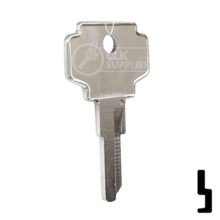 Uncut Key Blank | Bargman | K1122N Office Furniture-Mailbox Key Ilco