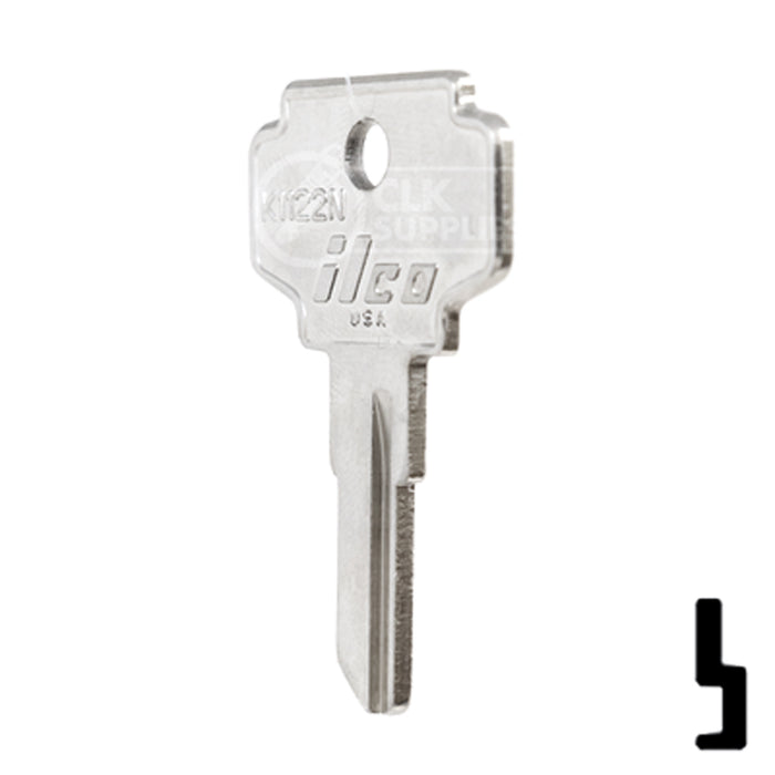 Uncut Key Blank | Bargman | K1122N Office Furniture-Mailbox Key Ilco