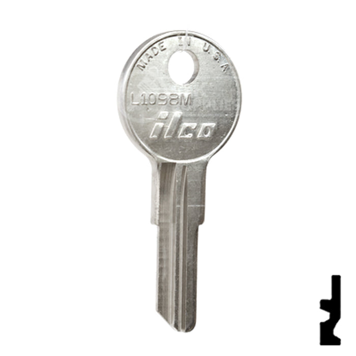 Uncut Key Blank | Bargman | L1098M Office Furniture-Mailbox Key Ilco