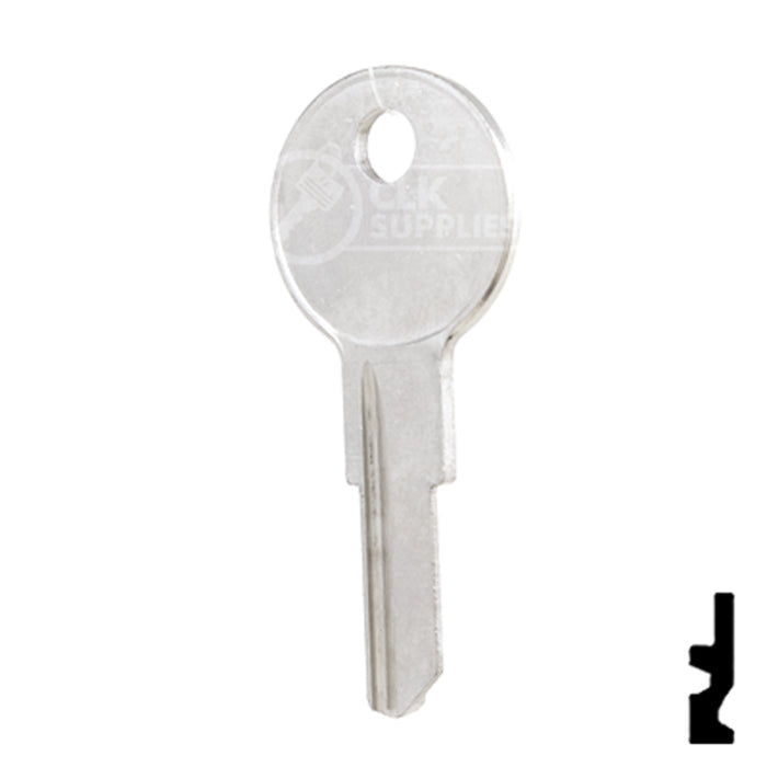 Uncut Key Blank | Bargman | L1098M Office Furniture-Mailbox Key Ilco