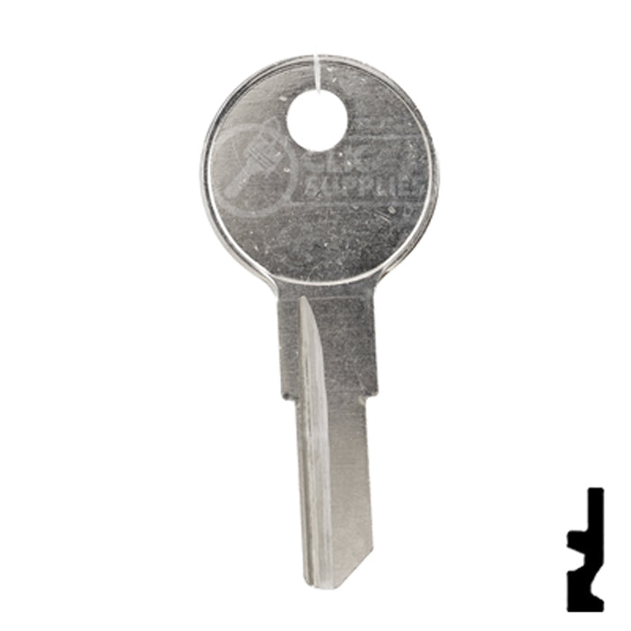 Uncut Key Blank | Bargman | L1098M Office Furniture-Mailbox Key Ilco