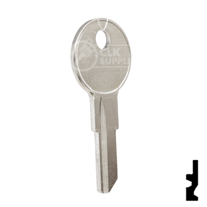 Uncut Key Blank | Bargman | L1098M Office Furniture-Mailbox Key Ilco