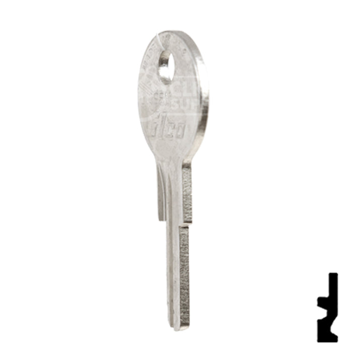 Uncut Key Blank | Bargman | L1098M Office Furniture-Mailbox Key Ilco