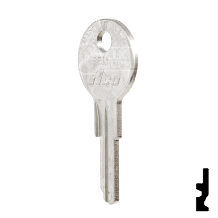 Uncut Key Blank | Bargman | L1098M Office Furniture-Mailbox Key Ilco