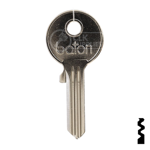 Uncut Key Blank | Baton | BD263