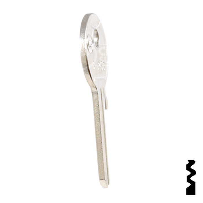 Uncut Key Blank | Baton | BD263 Office Furniture-Mailbox Key Framon Manufacturing Company, Inc