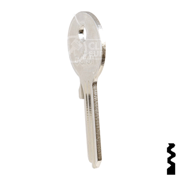 Uncut Key Blank | Baton | BD263 Office Furniture-Mailbox Key Framon Manufacturing Company, Inc