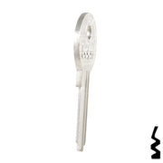 Uncut Key Blank | Baton | BD264 Office Furniture-Mailbox Key Framon Manufacturing Company, Inc