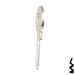 Uncut Key Blank | Baton | BD264 Office Furniture-Mailbox Key Framon Manufacturing Company, Inc