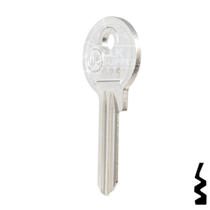 Uncut Key Blank | Baton | BD264 Office Furniture-Mailbox Key Framon Manufacturing Company, Inc