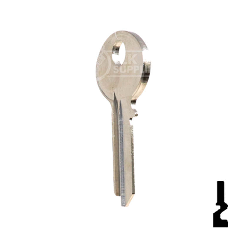 Uncut  Key Blank | Bommer | R1003M, BO1 Office Furniture-Mailbox Key Ilco