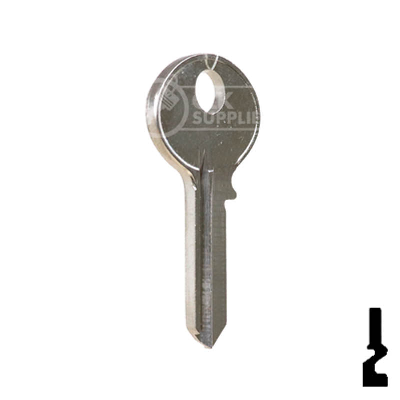 Uncut  Key Blank | Bommer | R1003M, BO1 Office Furniture-Mailbox Key Ilco