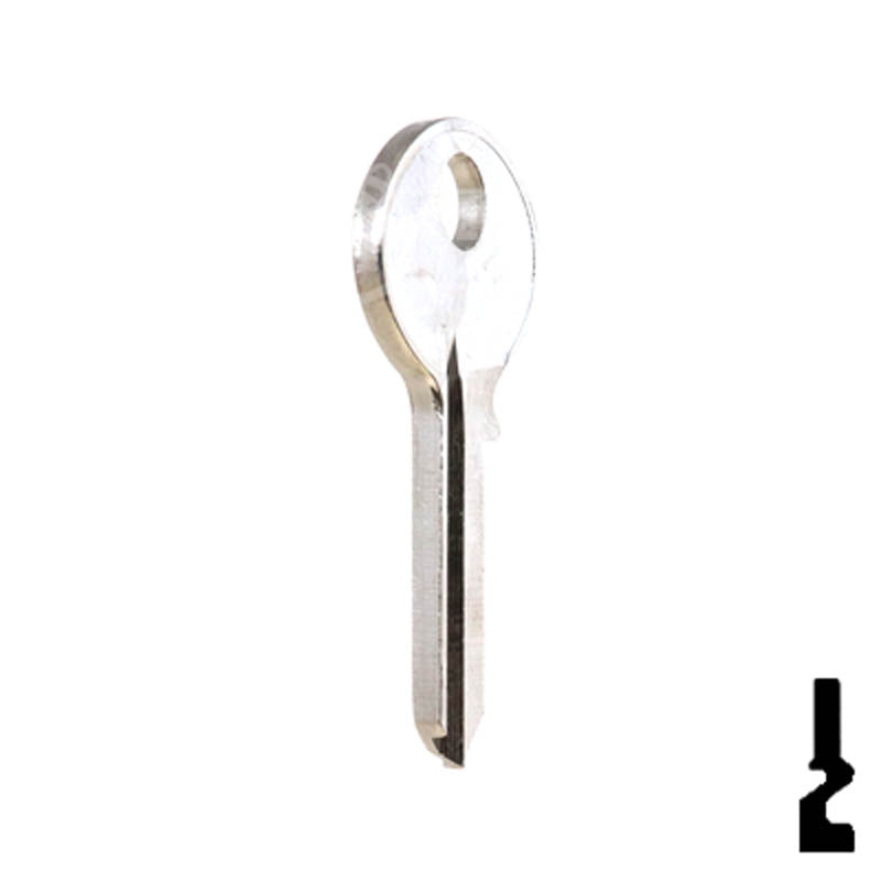 Uncut  Key Blank | Bommer | R1003M, BO1 Office Furniture-Mailbox Key Ilco