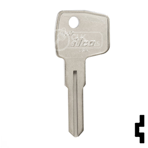 Uncut Key Blank | Canada Post | 1632 Office Furniture-Mailbox Key Ilco