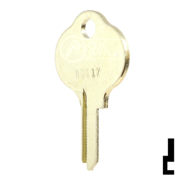 Uncut Key Blank | CCL | BD117 Office Furniture-Mailbox Key Framon Manufacturing Company, Inc