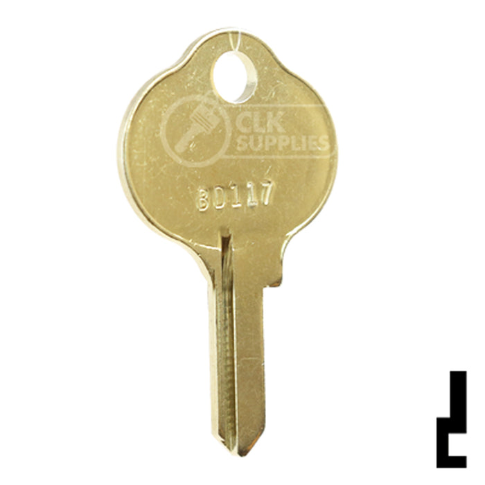 Uncut Key Blank | CCL | BD117 Office Furniture-Mailbox Key Framon Manufacturing Company, Inc