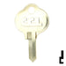 Uncut Key Blank | CCL | BD117 Office Furniture-Mailbox Key Framon Manufacturing Company, Inc