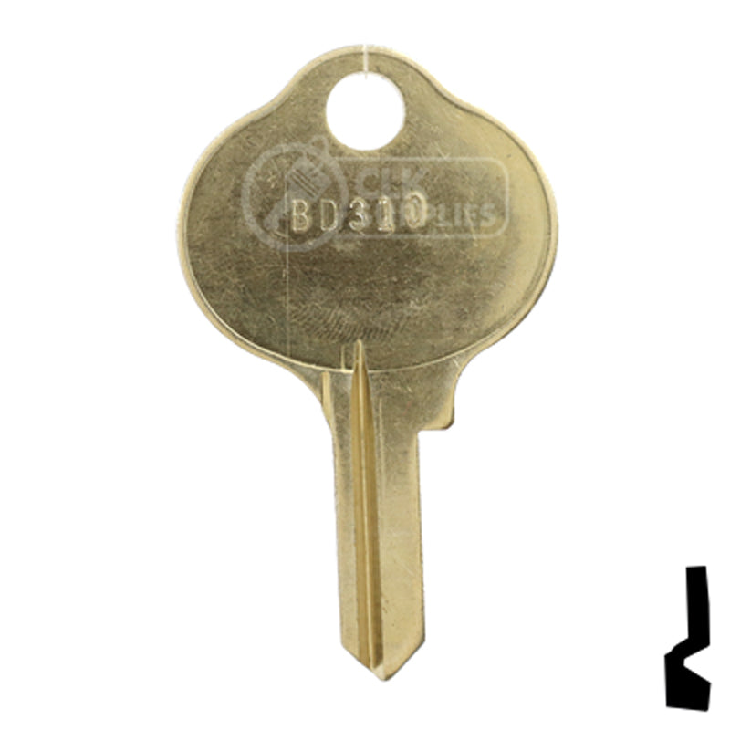 Uncut Key Blank | CCL | BD310 Office Furniture-Mailbox Key Framon Manufacturing Company, Inc